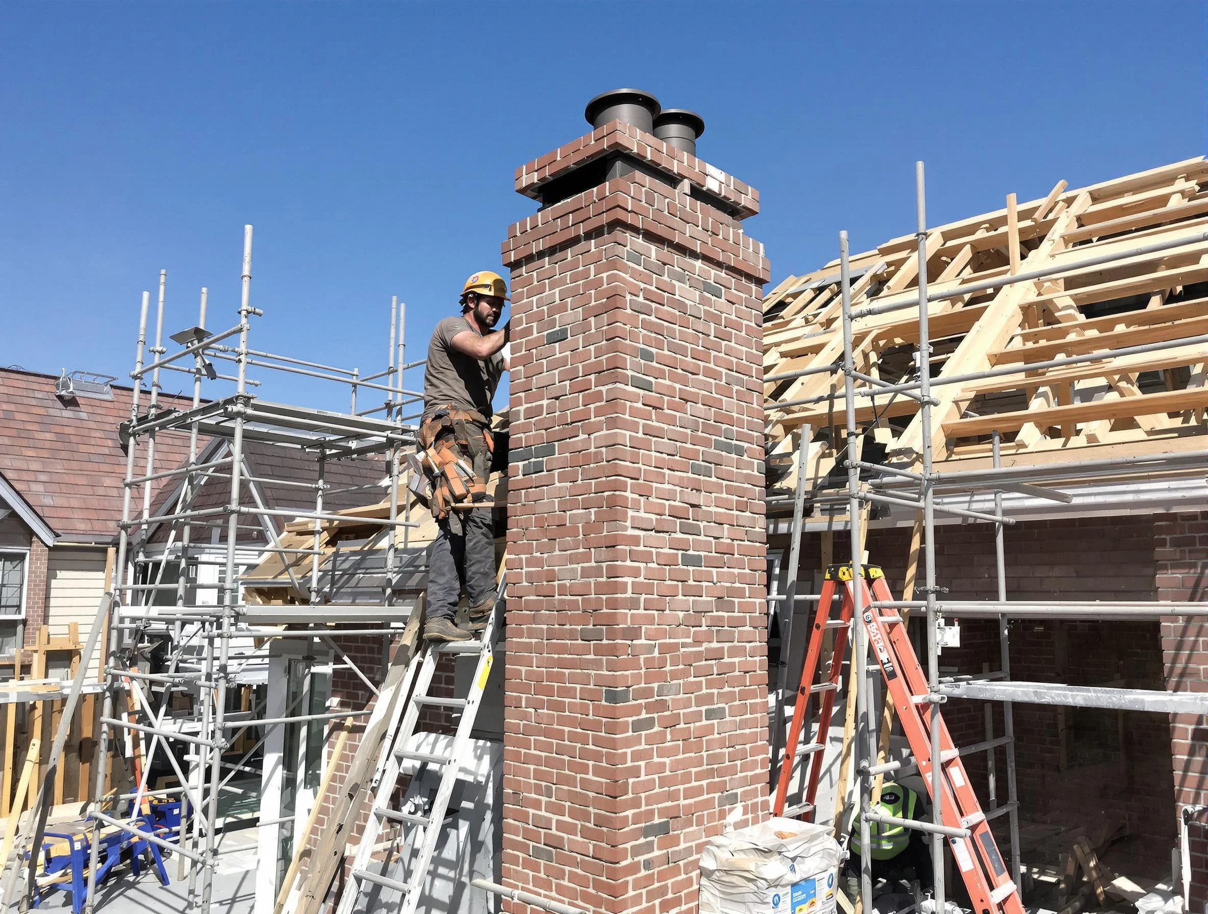 New chimney installation completed by Long Branch Chimney Sweep in Long Branch, NJ