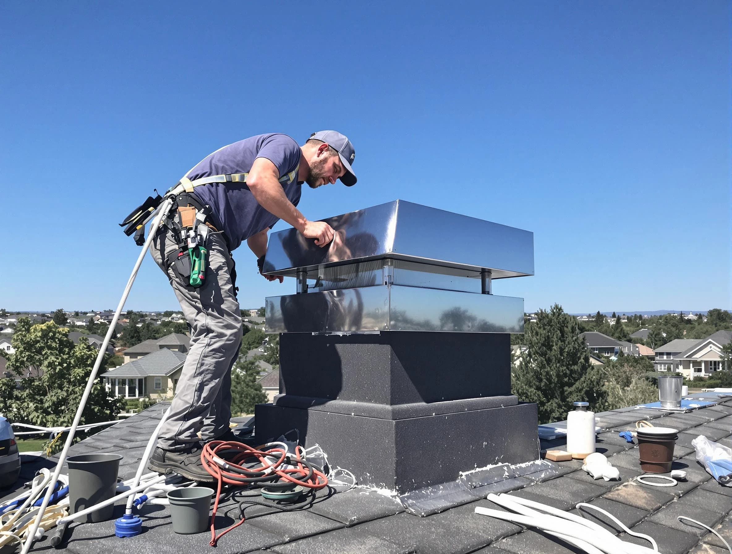 Chimney Cap Services in Long Branch